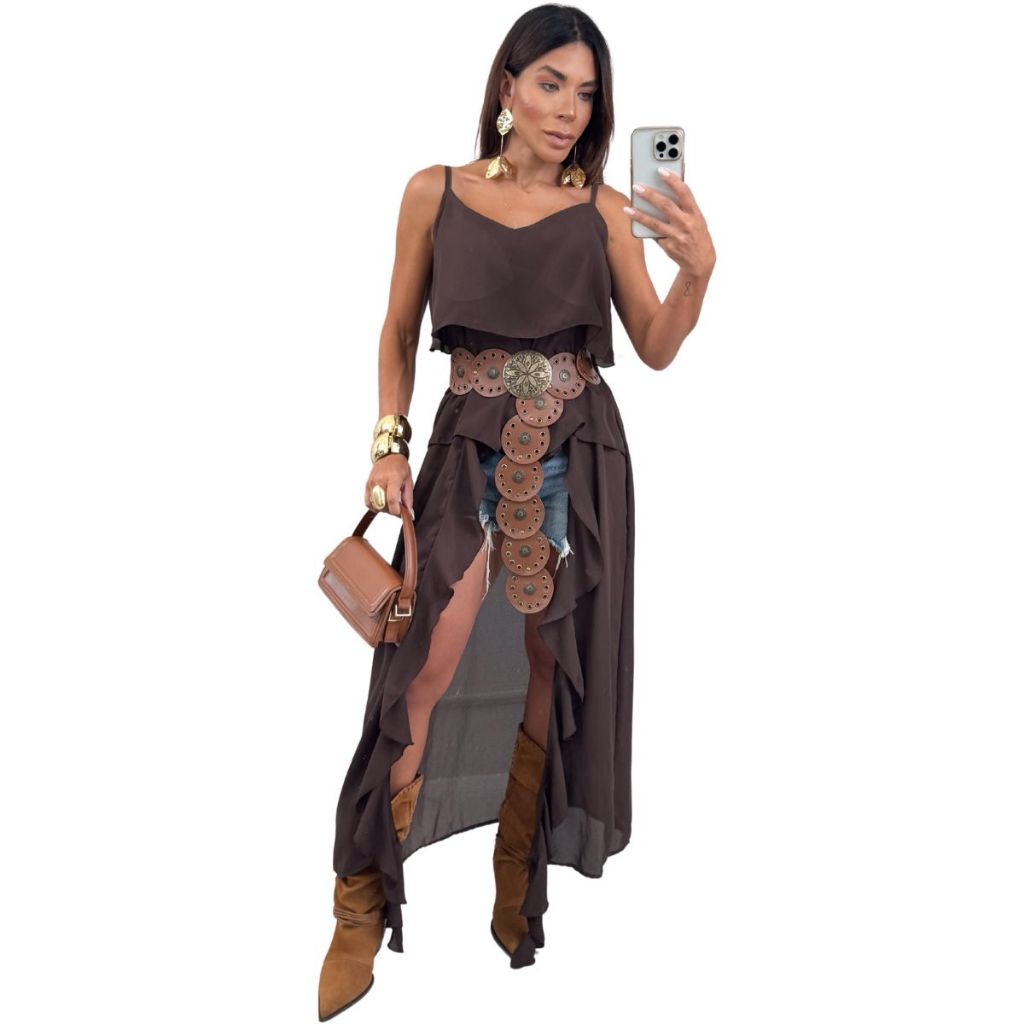 Blusa Bata Tunica Feminina Boho Moda Casual Luxo