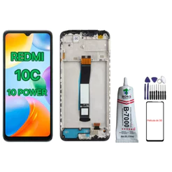 Tela Display Frontal Touch Lcd Xiaomi Redmi 10c /Redmi 10 Power - A Pronta Entrega