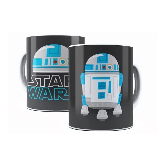Caneca Porcelana R2D2 - Star Wars
