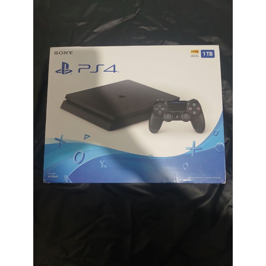 Caixa VAZIA Playstation 4 Slim Americana PARA COLECIONADORES (LEIA A DESCRIÇÃO)
