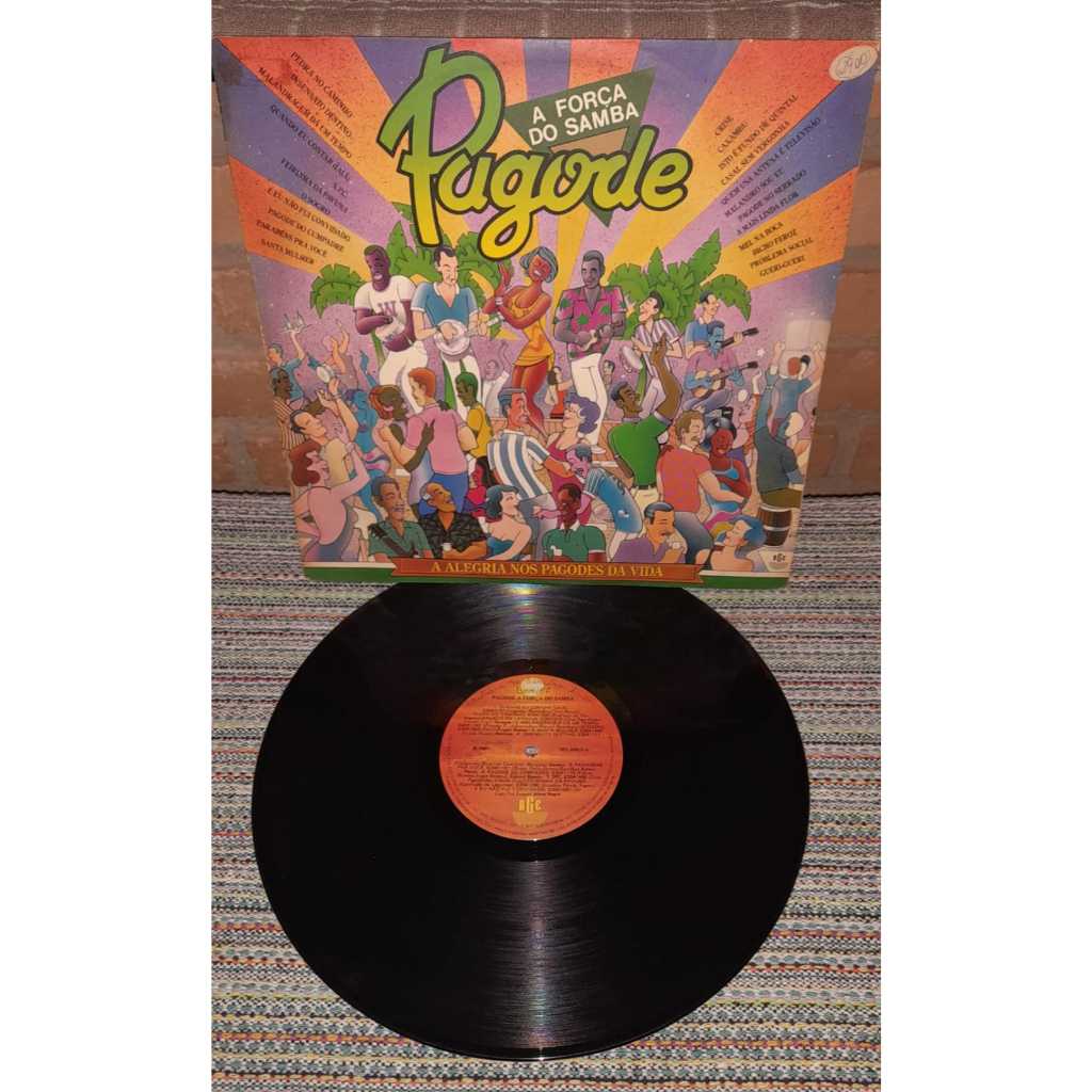 Lp A Força do Samba Pagode Lp