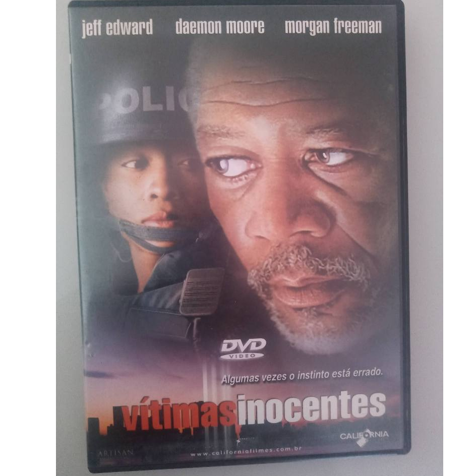 Vitimas inocentes - dvd - morgan freeman - jeff edward