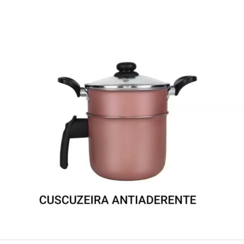 Cuscuzeira Antiaderente 2 Peças