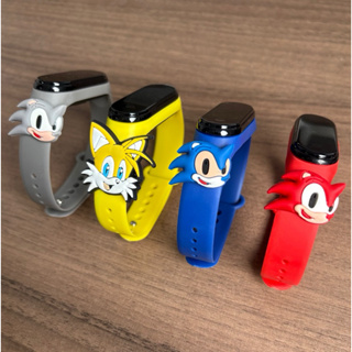 Kit 10-30 Relógio Infantil Sonic Led Digital Esportivo à Prova D’água em Oferta na Shopee
