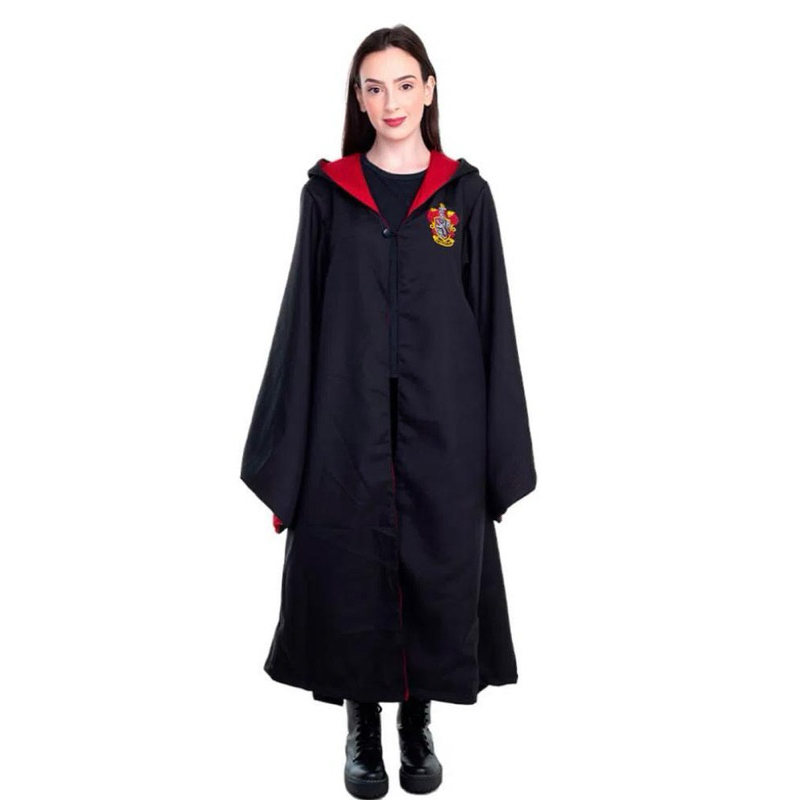 MANTO CAPA HARRY POTTER GRIFINORIA em Oferta na Shopee
