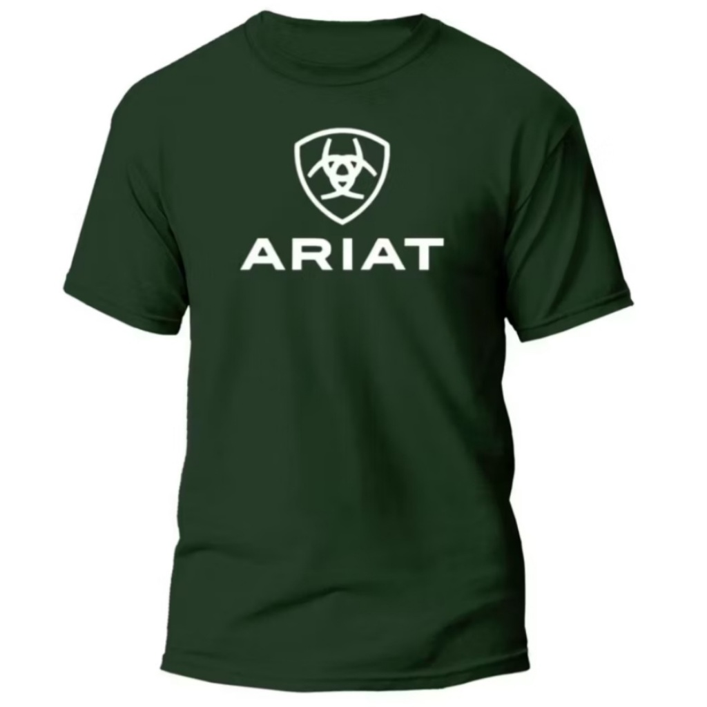 Camiseta Personalizada 100% Algodão Estampada Ariat Agro Camisa country Unissex