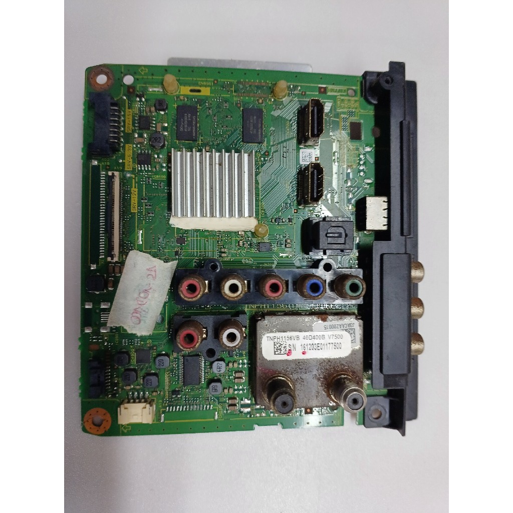 placa principal tv panasonic tc-40d400 / tnph1156vb v7500
