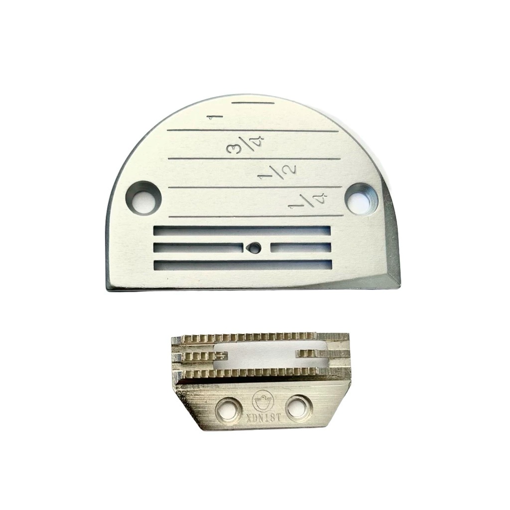 Chapa Dente 4 Carreira Leve/Medio Reta Eletrônica Maquina Costura Industrial