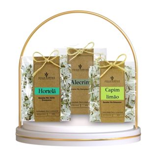 Escalda pés 10 Variados - Hortelã - Alecrim - Capim Limão Ideal para Mimos e Datas comemorativas em Oferta na Shopee