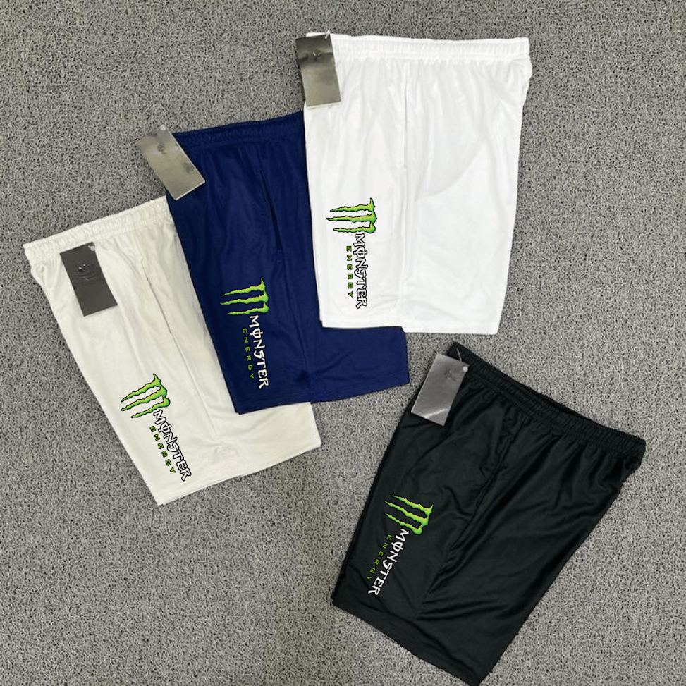 Kit Com 3 Short Dry Fit Premium ULTRA CONFORT MNST 01 Bermuda Masculina Esportiva
