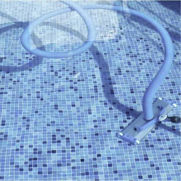 Mangueira Piscina Siliconada Flutuante 7 Metros Com Adaptadores Reforçada