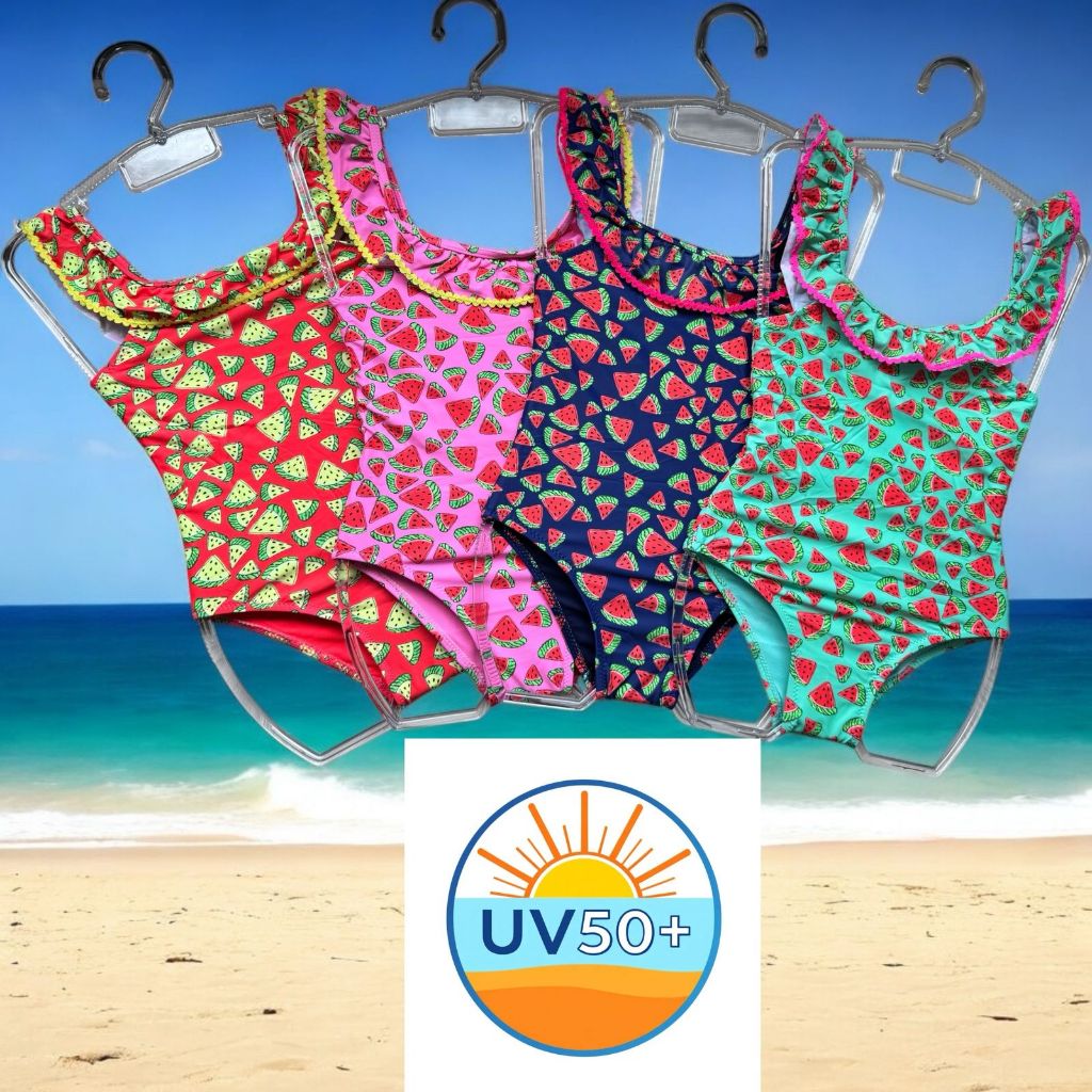 Maiô Infantil Juvenil Proteção Uv 50+ Praia Piscina Natação Roupa Banho Infantil