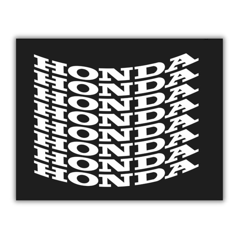 kit 8 Adesivos Honda Grande titan Fan CB Pop Biz Roda Liga Leve 43x3cm