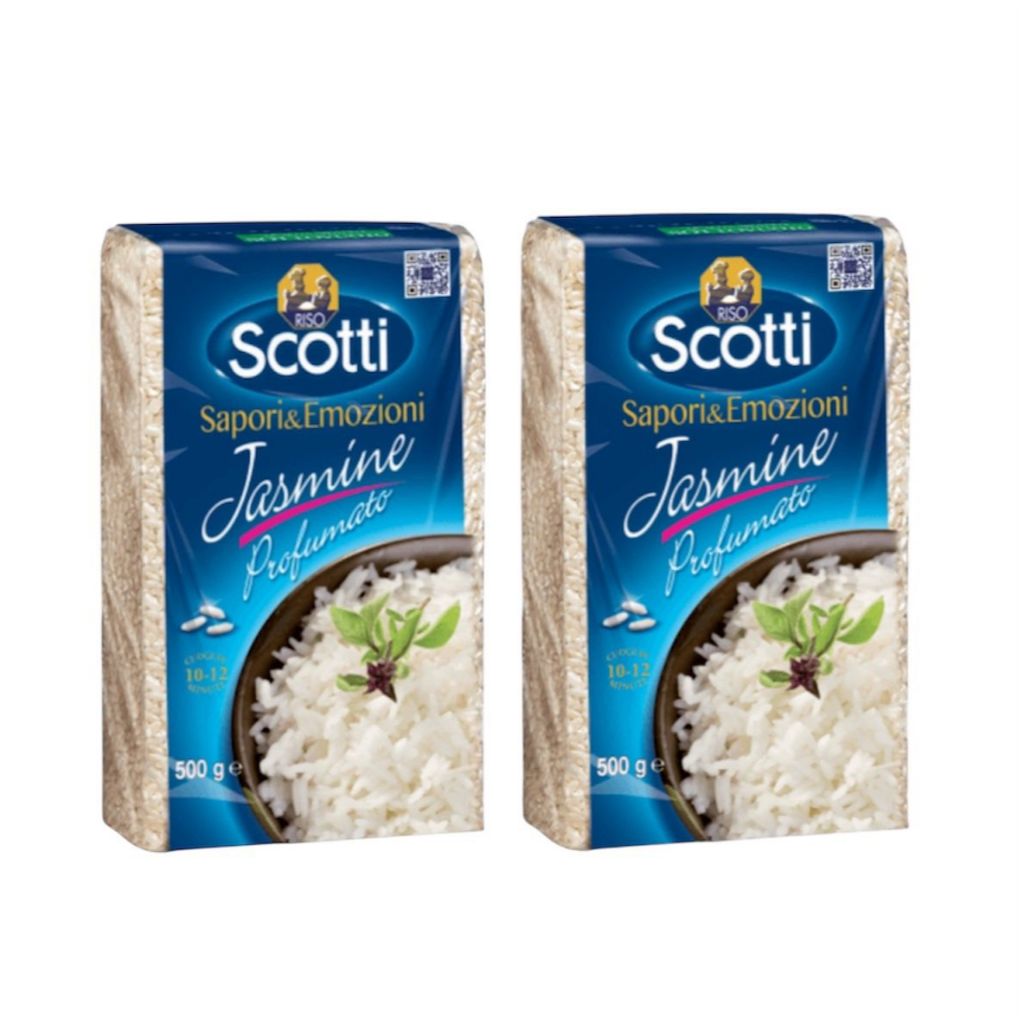 Arroz Jasmine Branco 500g - Riso Scotti Importado Da Itália