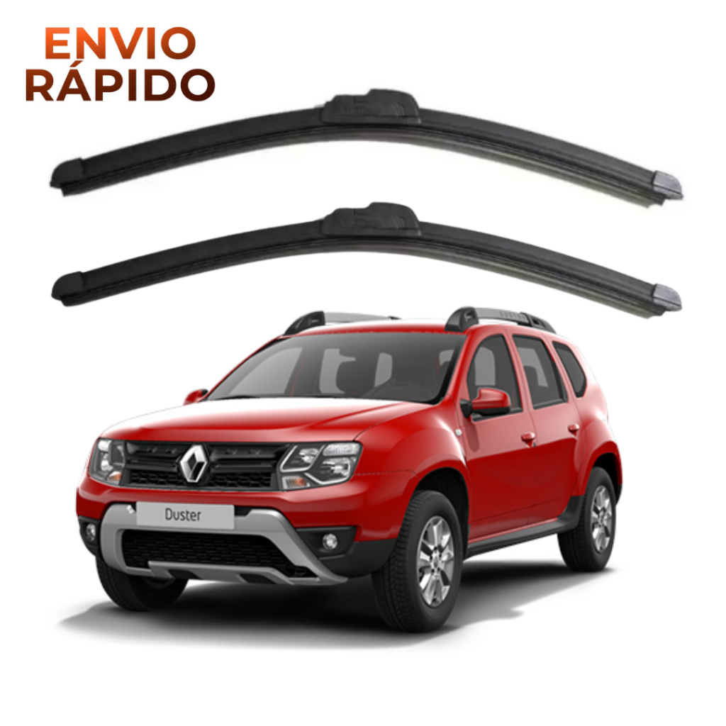 Par Palheta Limpador Parabrisa Dianteiro Duster 2012 2013 2014 2015 2015 2017 2018 2019 2020 em Oferta na Shopee