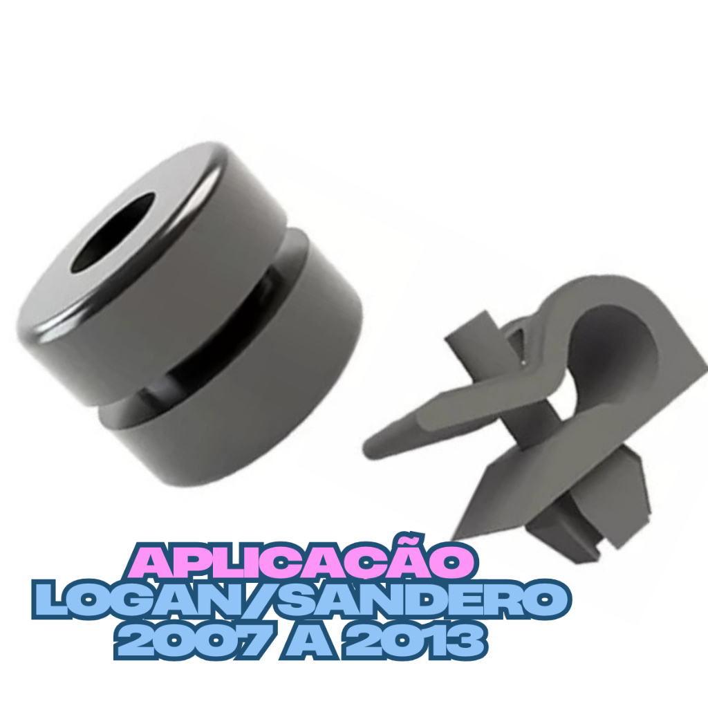 Kit Bucha Varao Haste Capo Logan Sandero 2007 08 09 10 2013
