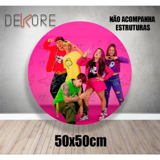 Painel Emilly Vick 02 Rosa comelástico em Oferta na Shopee