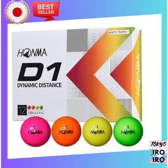 Qualidade Do Japãohonma Golf (Honma) Produto Japonês Oficial D1 Balls 1 Dúzia (12 Bolas)