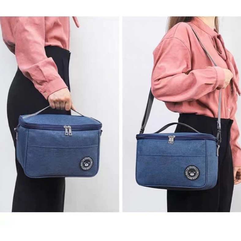 Bolsa Térmica Portátil de Grande Capacidade Moderno e Impermeável Ideal Para Lanches, Marmitas ,Trabalho,Passeios