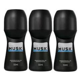 kit Desodorante Roll-On Musk Marine 50ml Avon - à escolher quantidade em Oferta na Shopee