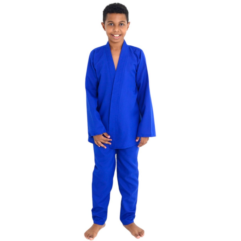 Kimono Oxford Básico Karatê - Artes Marciais - Adulto e Infantil