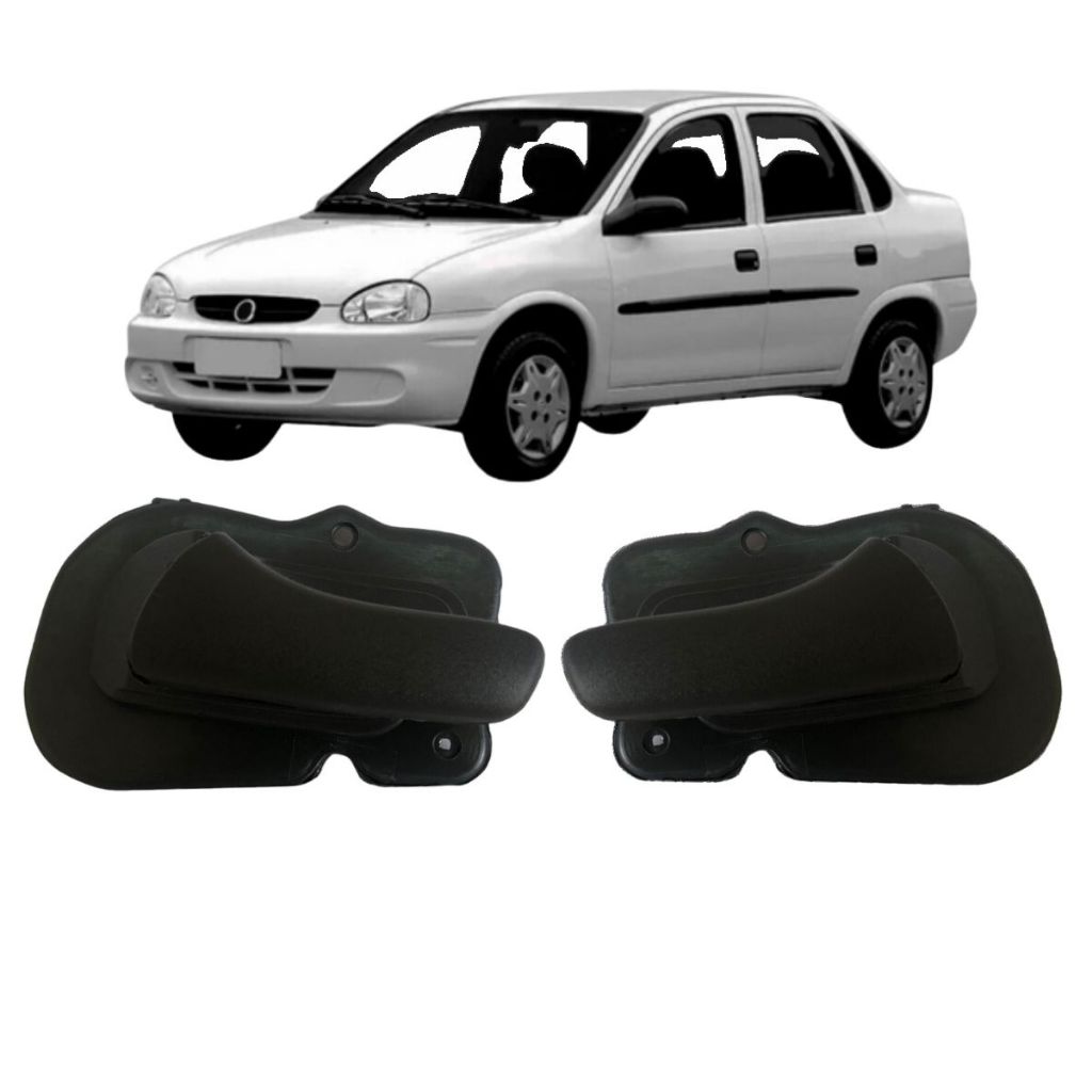 Par Maçaneta Corsa Classic Interna Dianteira 2004 Até 2012