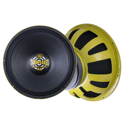 Alto Falante Woofer 18 Pol Eros E-18 Target Bass 4k 2000W Rms Amarelo
