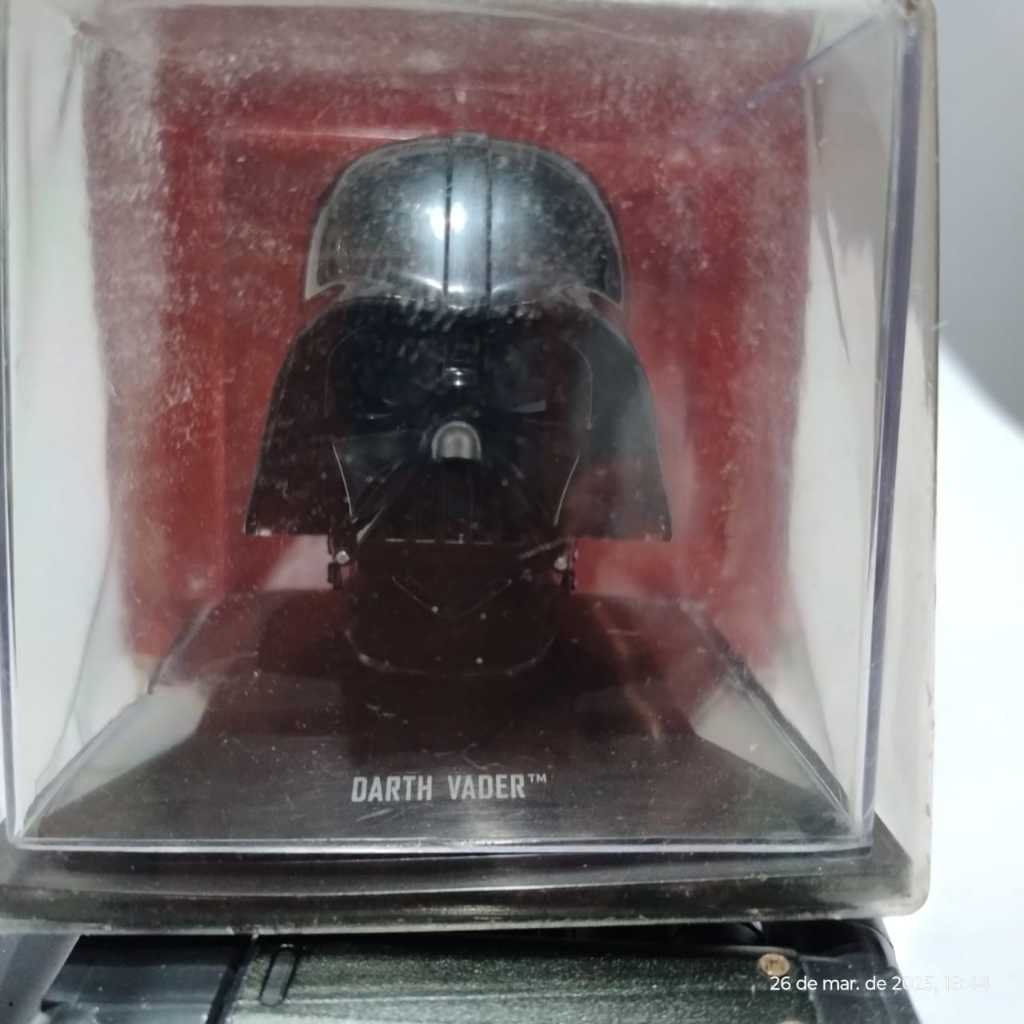 Miniatura coleção de capacetes Darth Vader nr 01, Darth Vader.