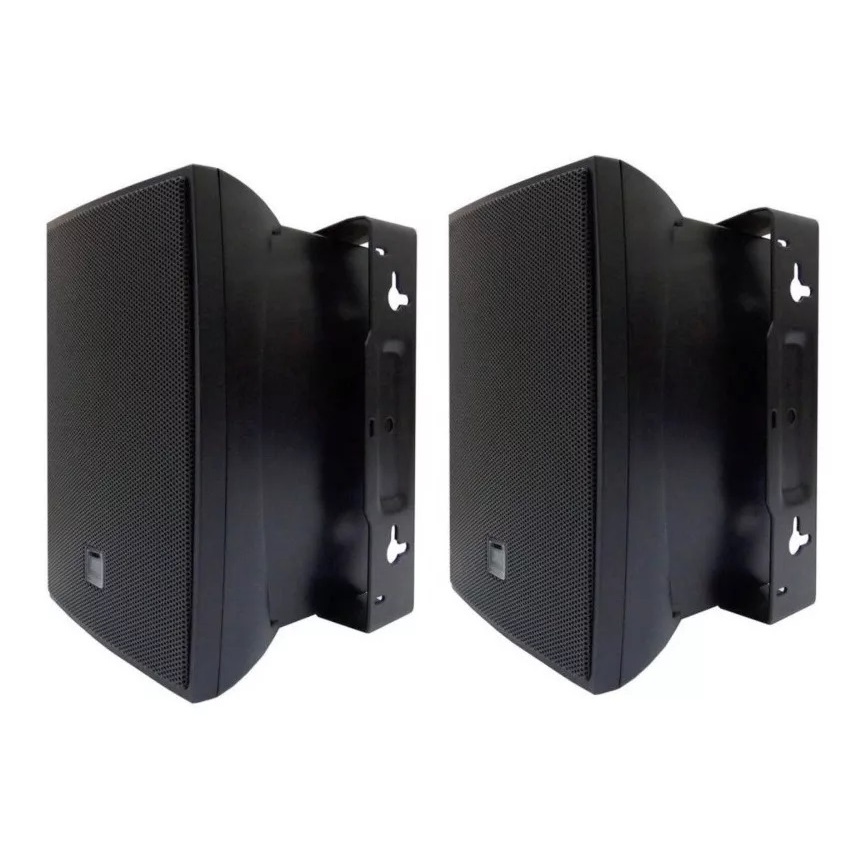 Par De Caixas Jbl Acústicas C321 Preta 60w Com Suporte para Som Ambiente 3" C321p em Oferta na Shopee