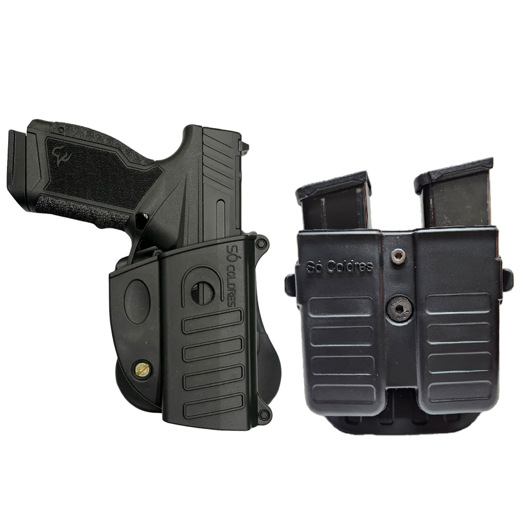 Coldre Polímero Ostensivo Externo Só Coldres Taurus Gx4 Carry .38 Tpc