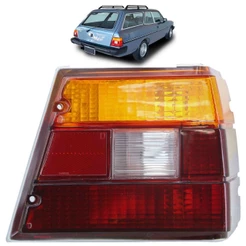 Lanterna Traseira Caravan 1980 1981 1982 1983 1984 1985 1986 A 1992 Tricolor Lente Estriada Acrilico