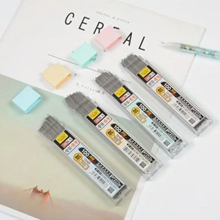 Caixa 12 Tubos de Grafite Lapiseira Refil Grafite 0.5/0.7/0.9/2.0mm Lapiseira HB Grafite Escolar em Oferta na Shopee