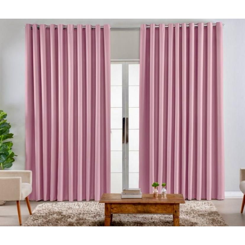 Cortina Longa Rosa: Onde Comprar | BuscaProdutos