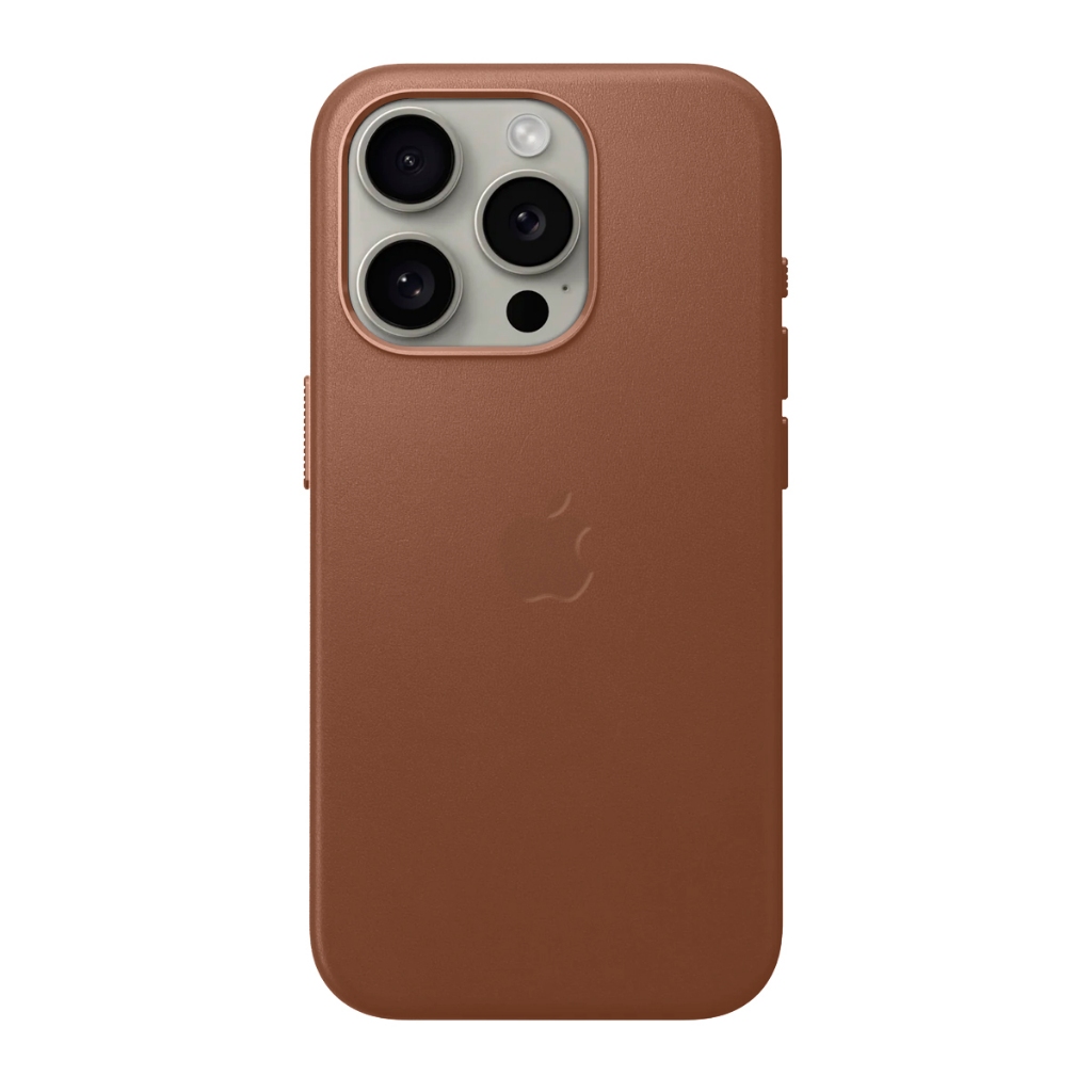 Capinha de Couro Magsafe para iPhone 15 Pro Max Carregamento indução carga rapida Casual Couro luxo