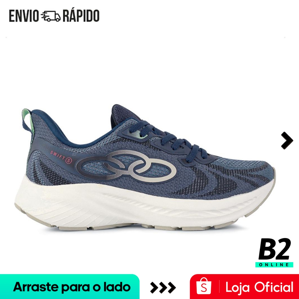 Tênis Olympikus Swift 5 Feminino Original Com Nota Fiscal e Garantia em Oferta na Shopee