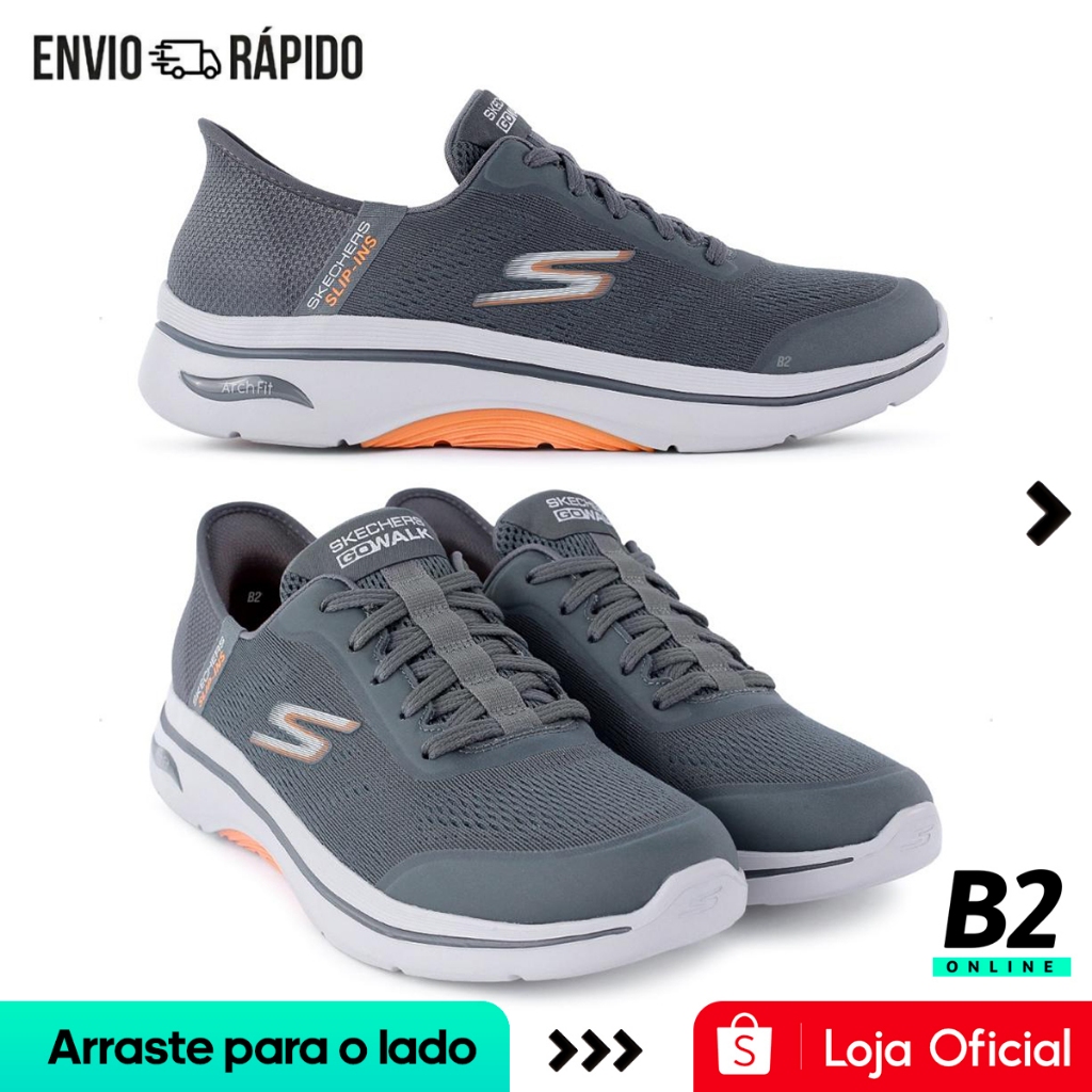 Tênis Skechers Go Walk Arch Fit 2.0 - Simplicity 2 Masculino  Original Com Nota Fiscal e Garantia