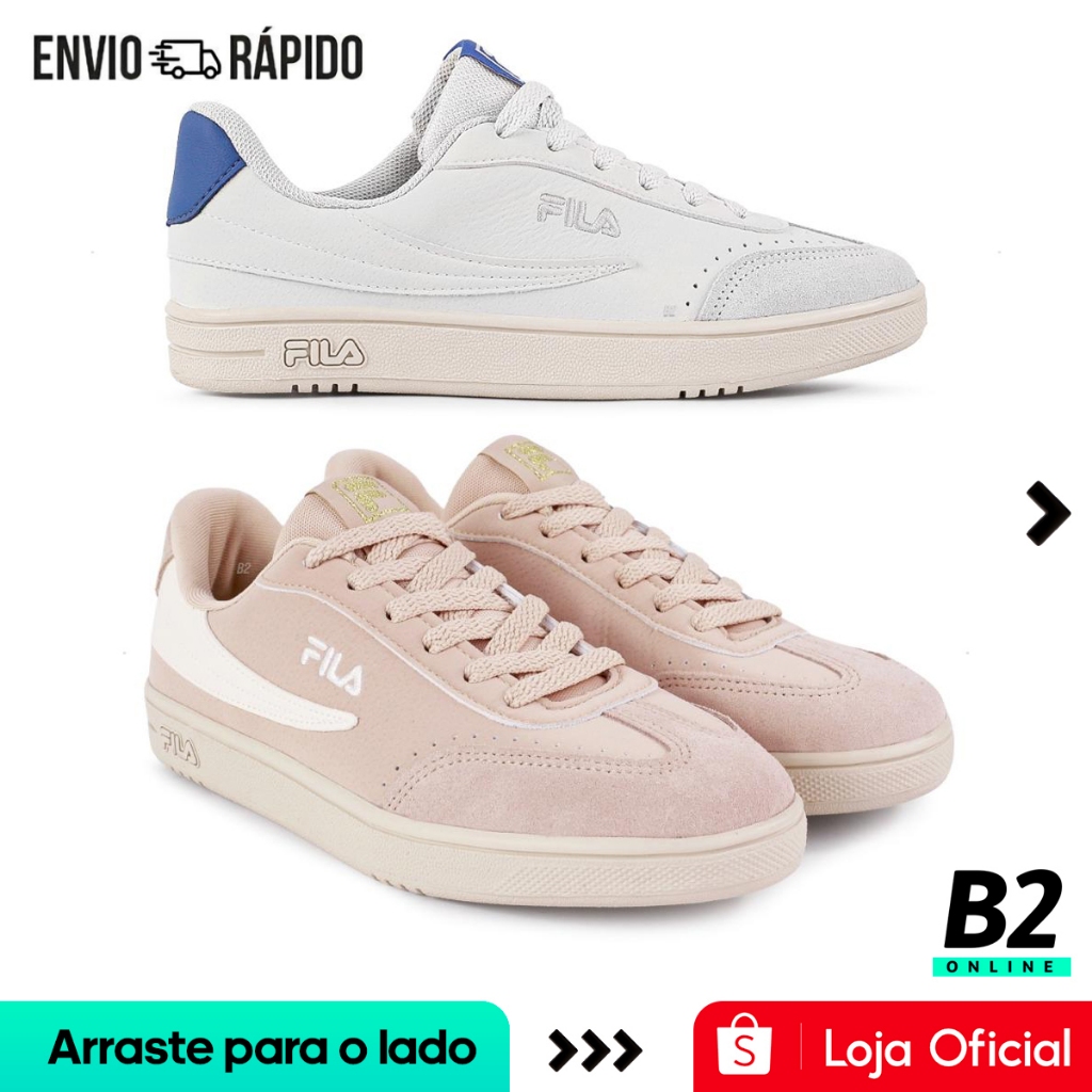 Tênis Fila Court 80 Feminino Original Com Nota Fiscal e Garantia em Oferta na Shopee
