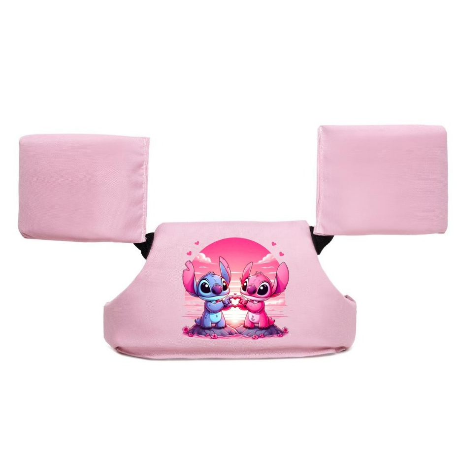 Boia Colete Infantil Reforçado Para Braço e Peito com Trava nas Costas Desenhos Stitch em Oferta na Shopee