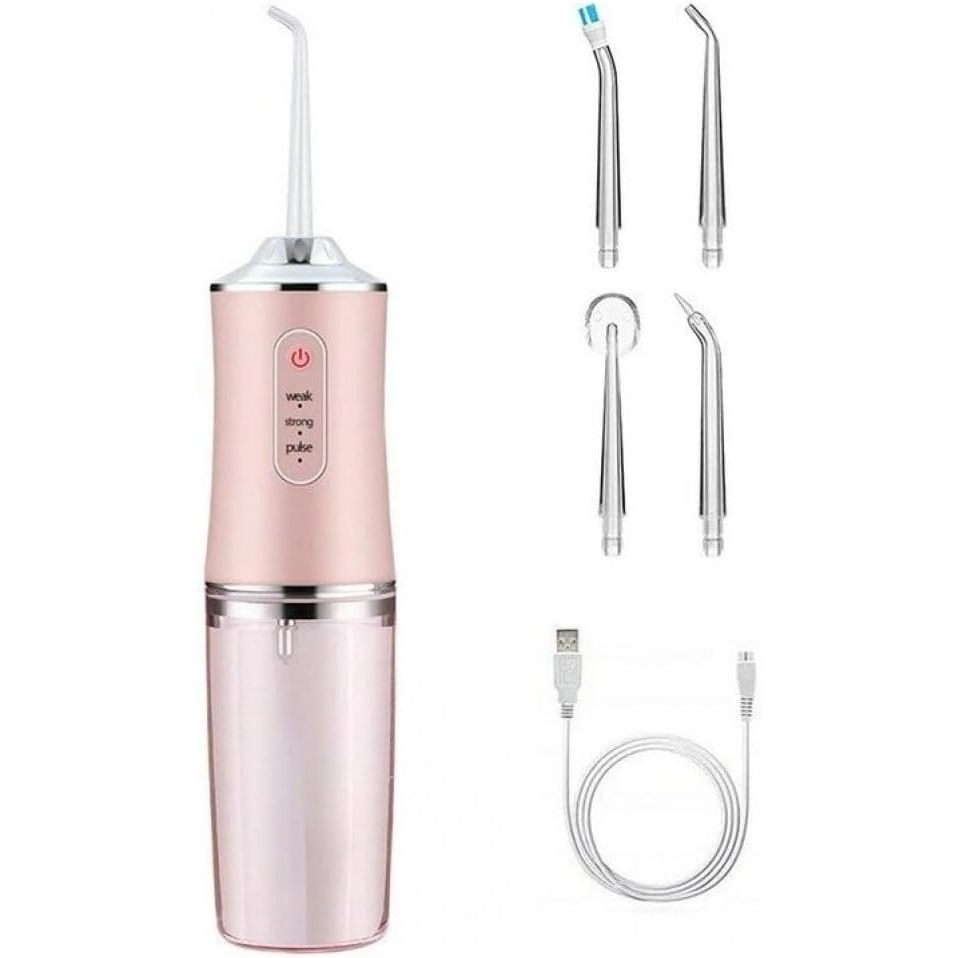 Irrigador Oral Dental Portátil a Jato de Água Limpeza Aparelho Higiene Dentes