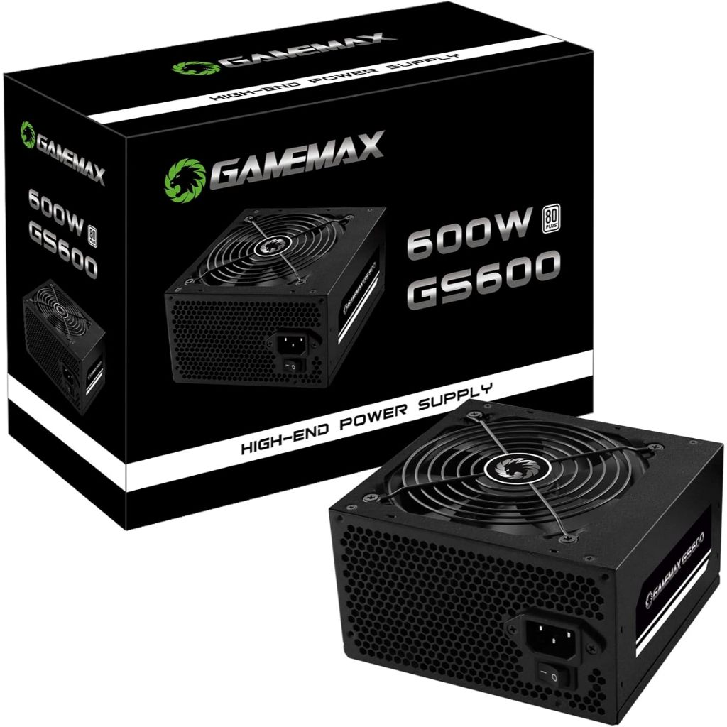 Fonte Gamemax Gs600 600w 80 Plus White em Oferta na Shopee