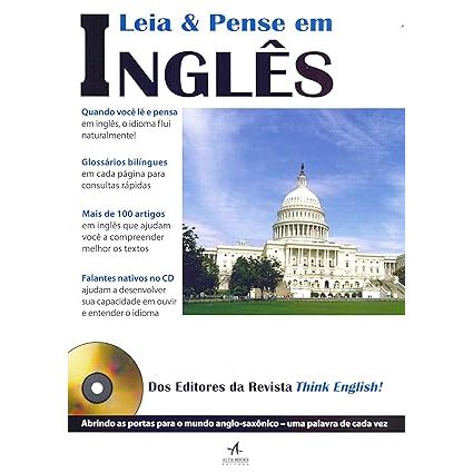 Livro Leia & Pense em Inglês Dos Editores da revista Think English!