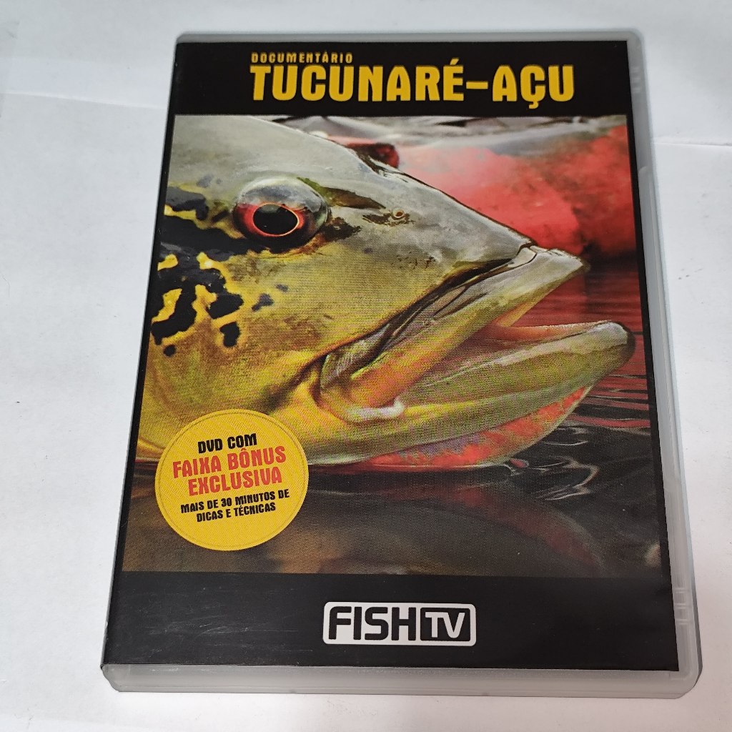 DVD Documentário Tucunaré-Açu – FishTV