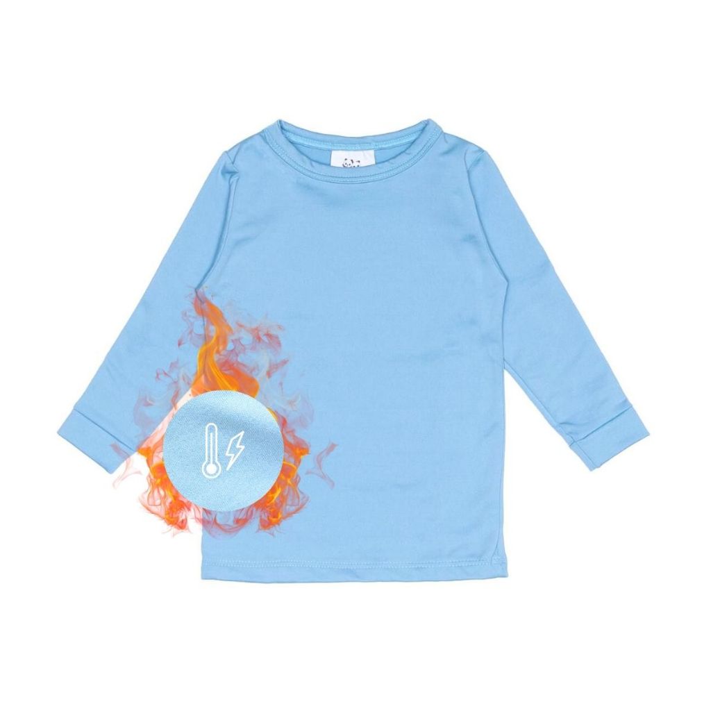 Blusa Segunda Pele Térmica Infantil Peluciado Para O Frio Quentinha Inverno Básica Lisa Peluciada