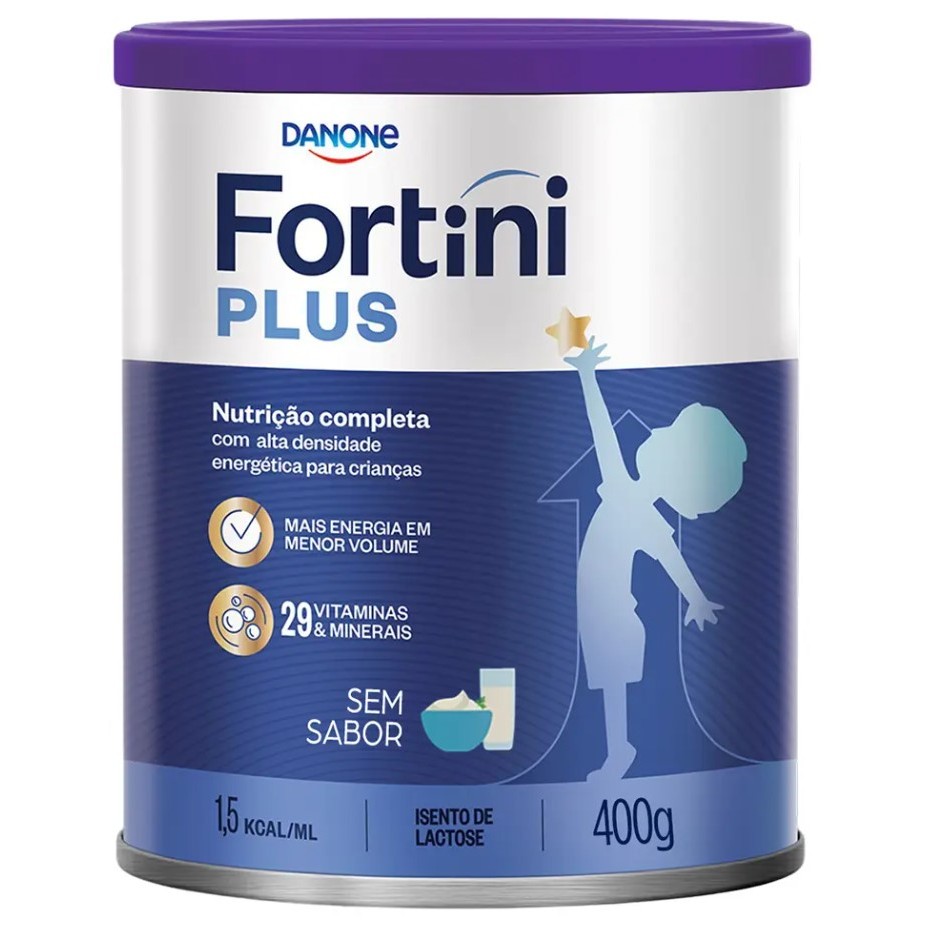 Fortini Plus Sem Sabor 400g Danone em Oferta na Shopee