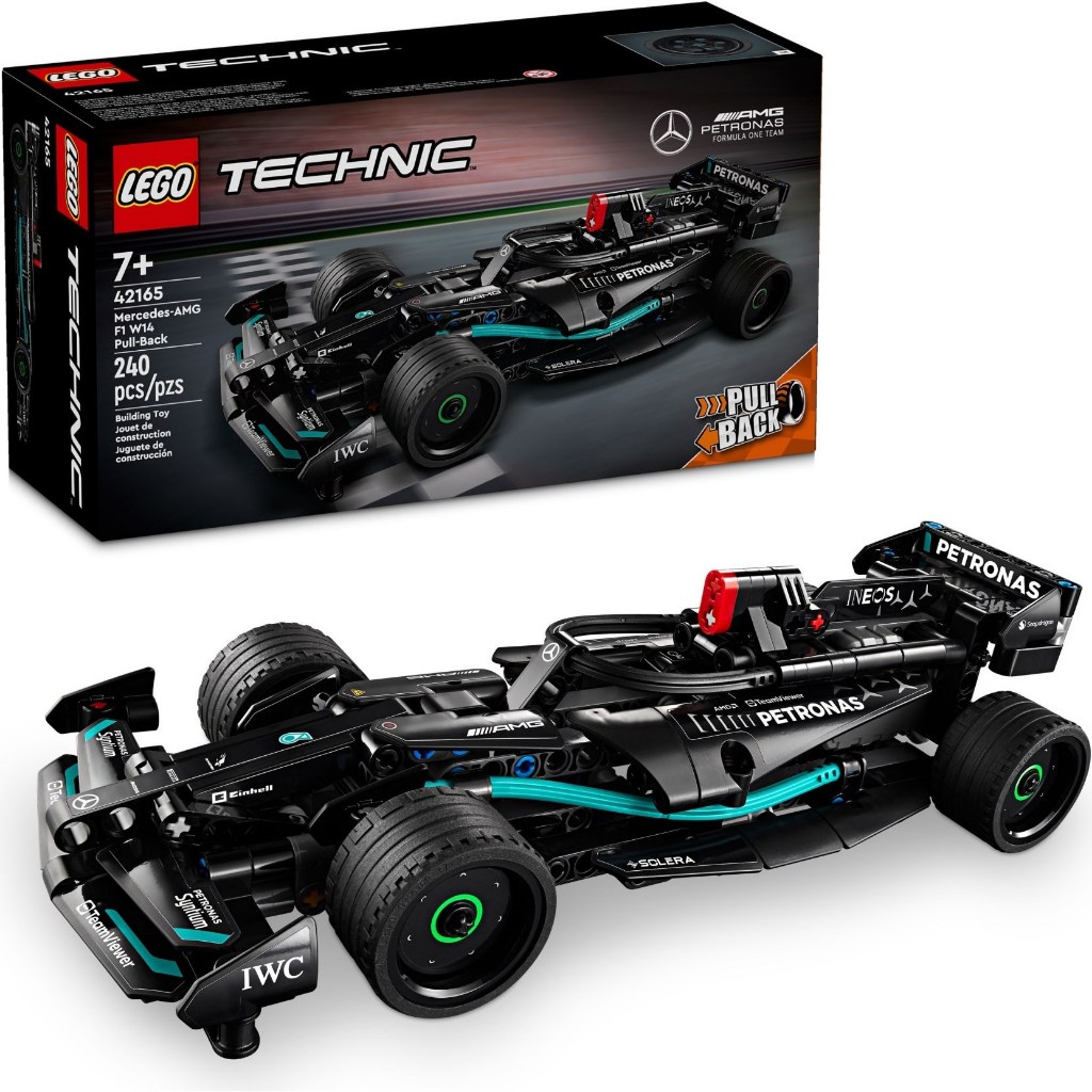 Lego 42165 - Mercedes-amg F1 W14 Pull-back - Lego Technic