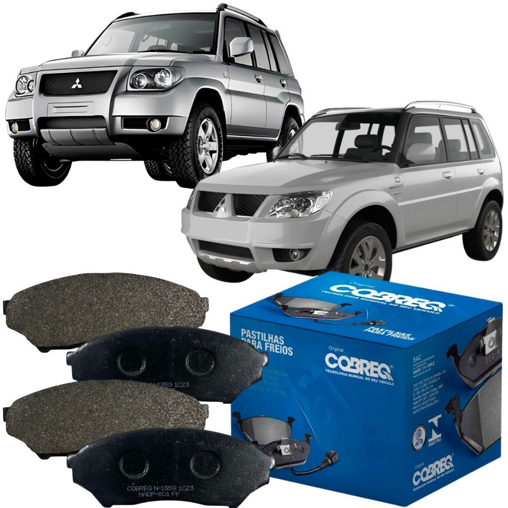 Pastilha De Freio Dianteira Original Cobreq Mitsubishi Pajero TR4