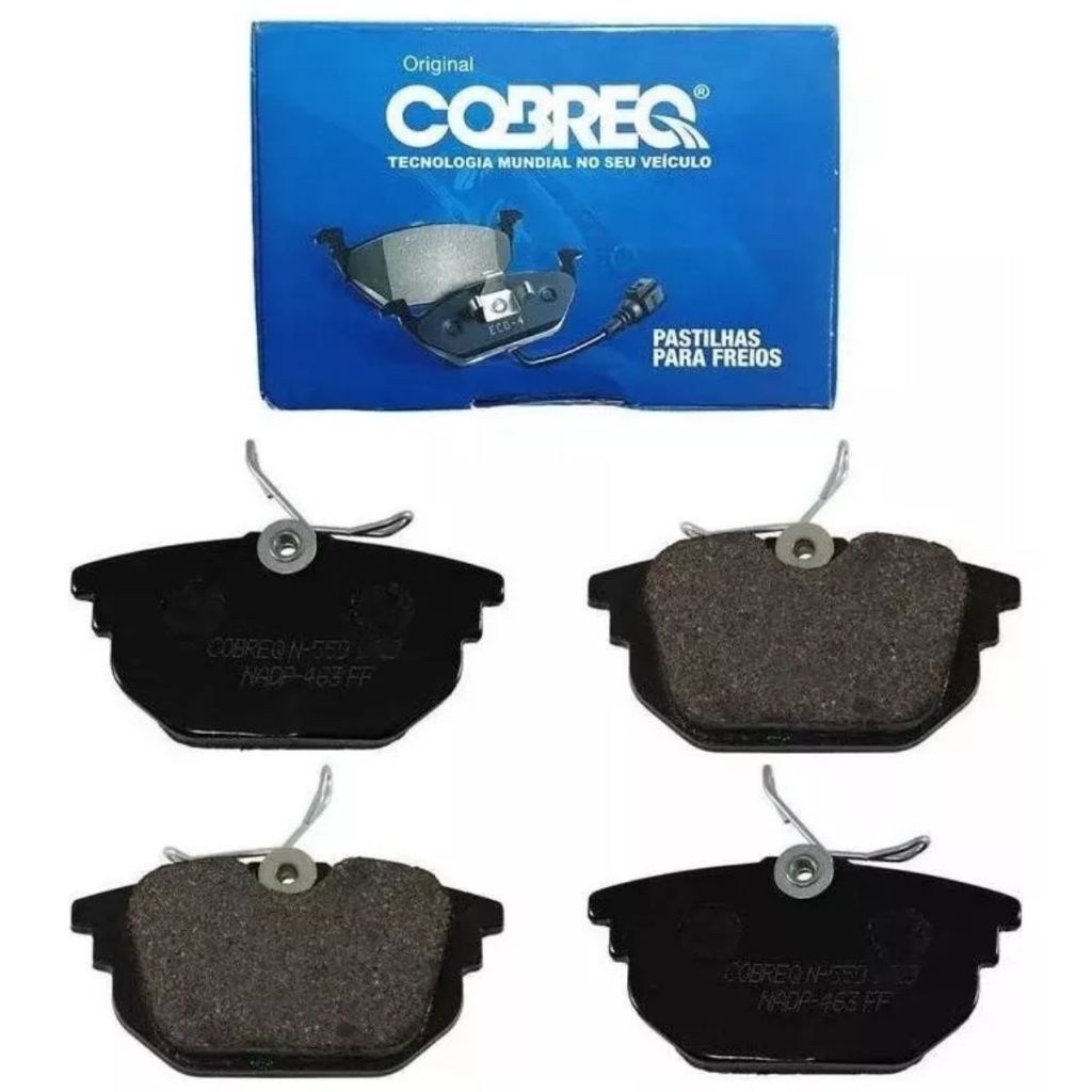 Jogo Pastilha de Freio Dianteira Original Cobreq Marea Weekend 2.0 2.4 24v