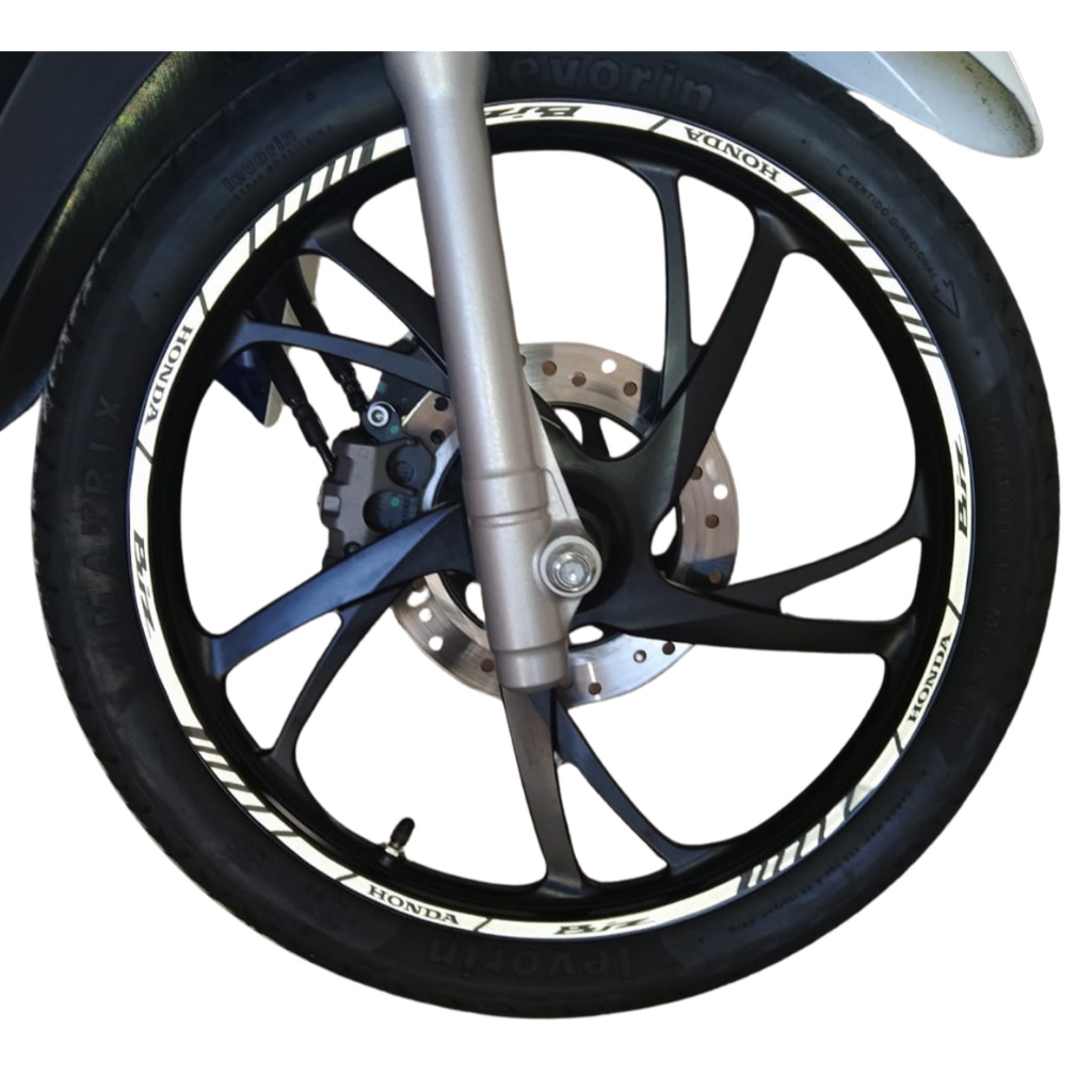 Friso Adesivo Roda Moto Biz 100 125 - adesivo refletivo OU holográfico (camaleão)