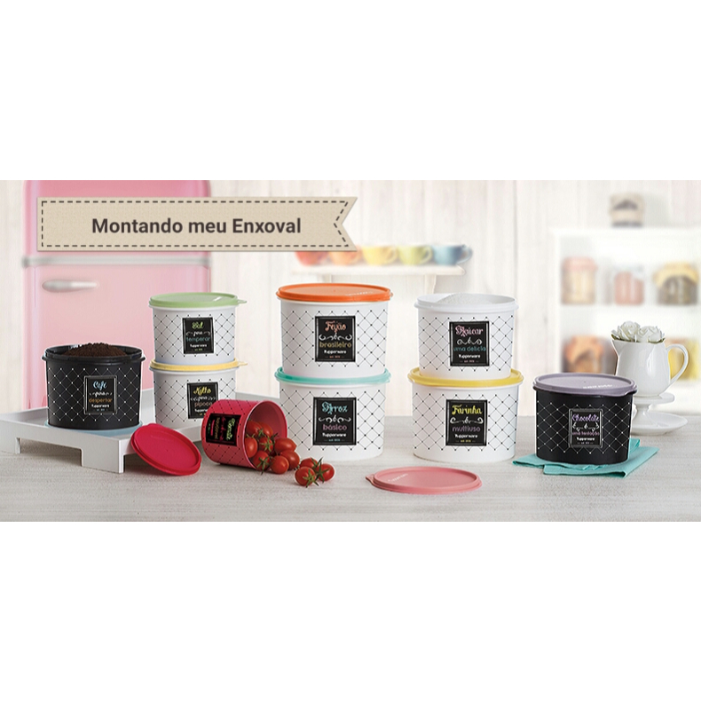 Tupper Caixa de Mantimentos - Linha Bistrô - Tupperware