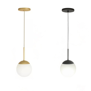 Pendente Lustre Luminária de Teto Fio Regulável Jabuticaba em Alumínio com 1 Globo Vidro E27 em Oferta na Shopee